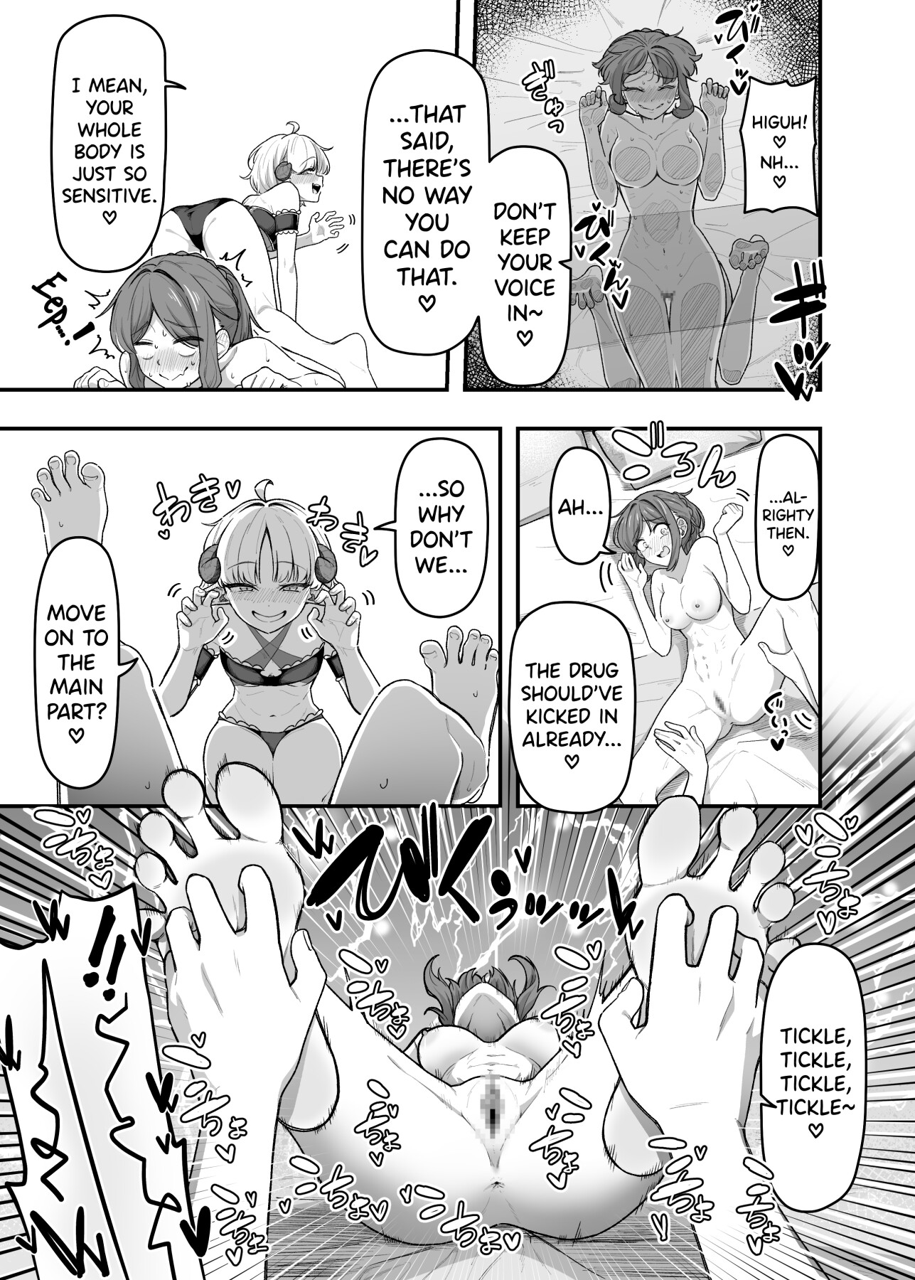 Hentai Manga Comic-I'll Tickle You a Whole Bunch, So Squirt Lots!-Read-10